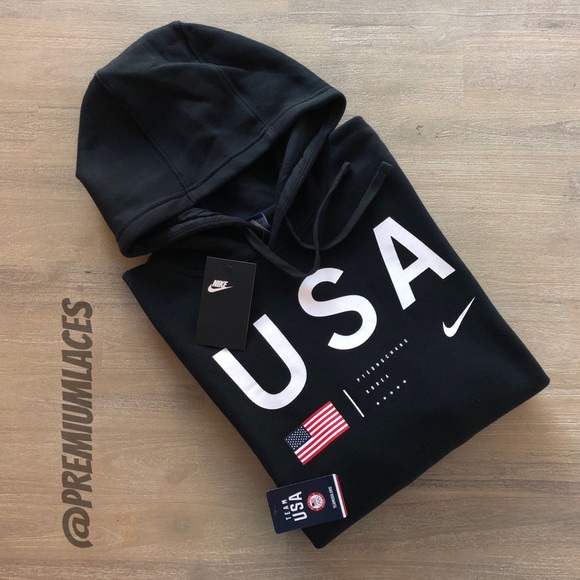 Nike Other - RARE NIKE USA 2018 WINTER OLYMPICS PULLOVER HOODIE